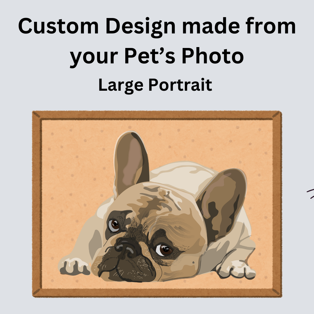 Large Textile Portrait.