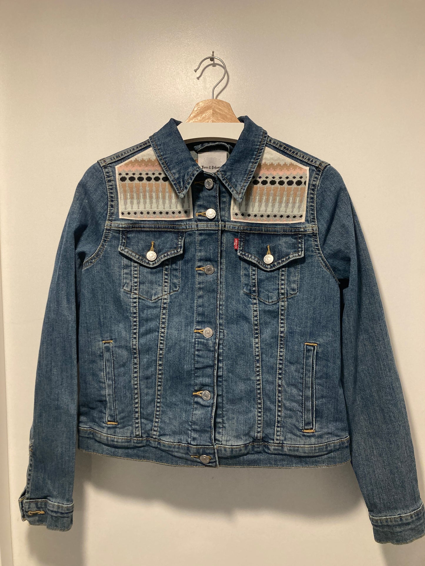 Upcycled Levi Jacket.